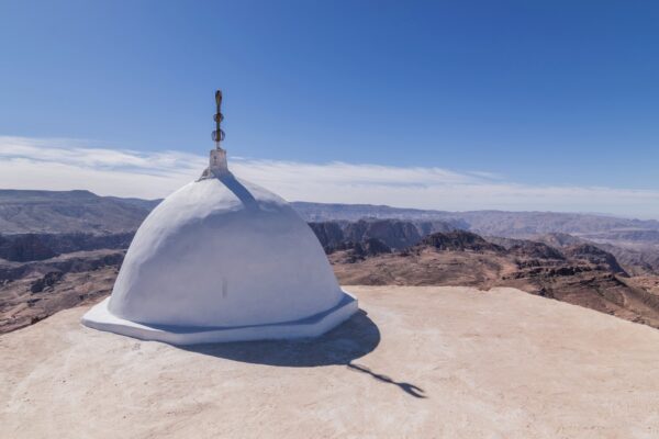 Tombeau d'Haroun en Jordanie