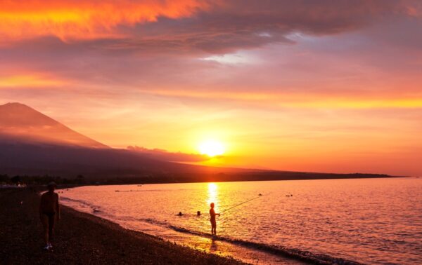 Coucher de soleil à Amed