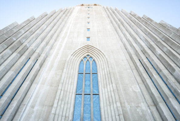 Hallgrimskirkja à Reykjavik en Islande