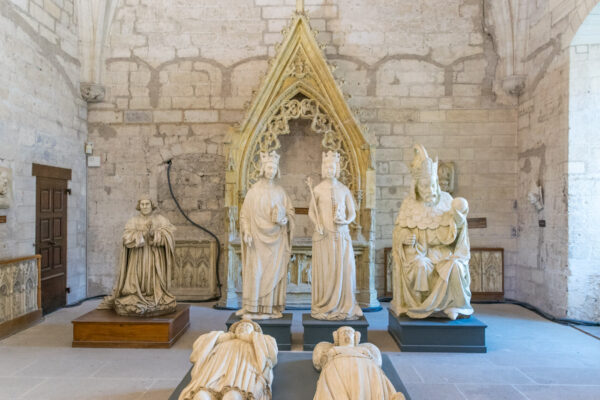 Visite de l'intérieur du palais des Papes à Avignon