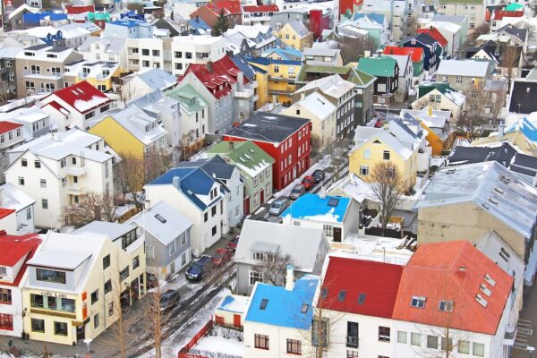 Panorama sur le centre-ville de Reykjavik