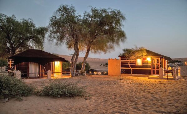 Campement dans le désert Wahiba Sands