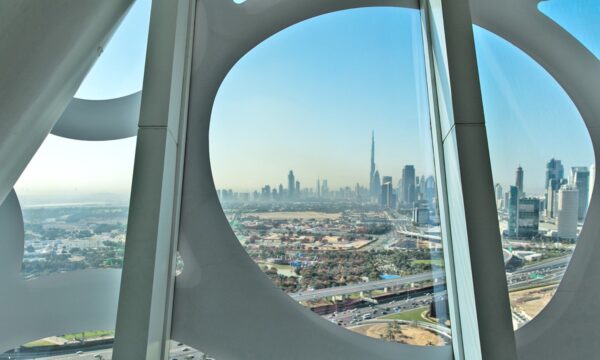 Vue depuis Dubai Frame