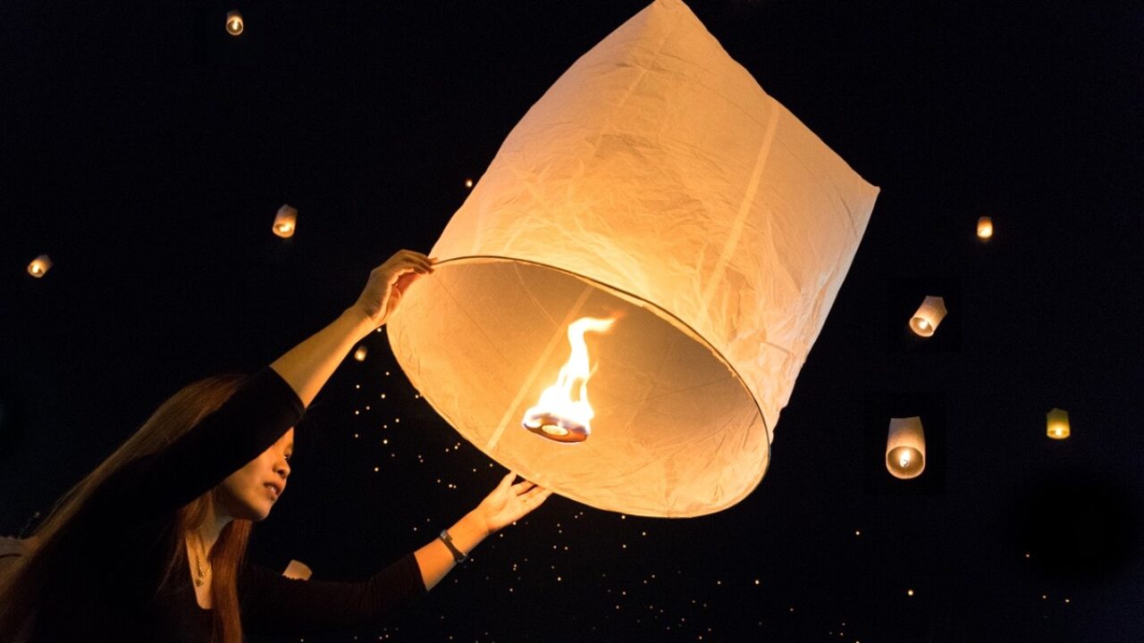 Loy Krathong Et Le Festival Des Lanternes En Thailande
