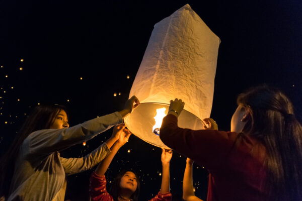 Yi Peng festival à Chiang Mai