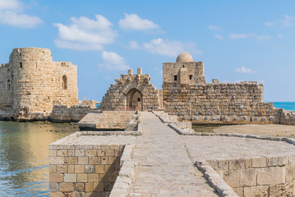 Forteresse de Sidon au Liban