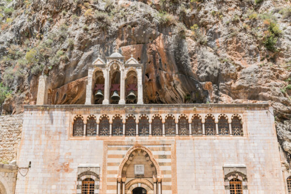 Monastère dans la vallée de la Qadisha au Liban