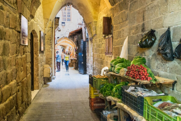 Souq de Saïda au Liban