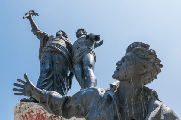 Statue de la place des Martyrs à Beyrouth au Liban