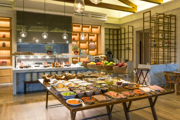 Buffet du petit déjeuner au Park Hyatt Mallorca