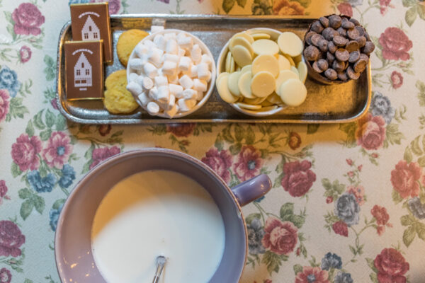 Chocolat chaud à Bruges