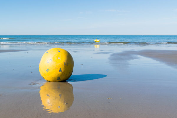 Plage d'Ambleteuse sur la Côte d'Opale