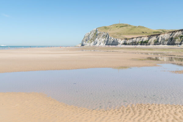 Plage du Cap Blanc-Nez sur la Côte d'Opale