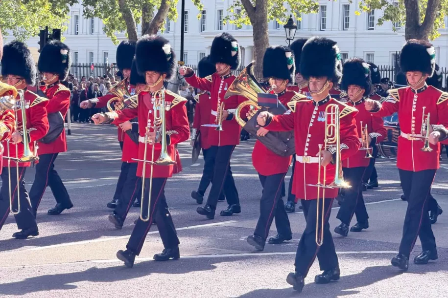 Relève de la garde à Londres