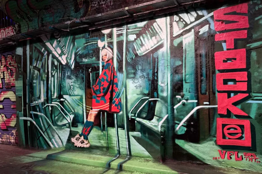 Street Art au Graffiti Tunnel à Londres