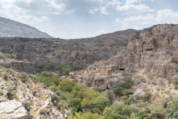 Village abandonné au jabal Akhdar