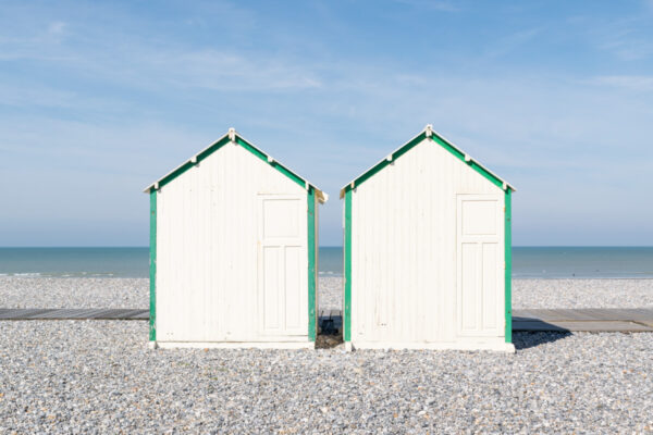 Cayeux-sur-Mer au sud de la baie de Somme