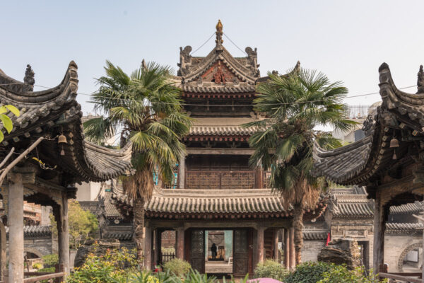 Minaret d'une mosquée ancienne de Xi'an