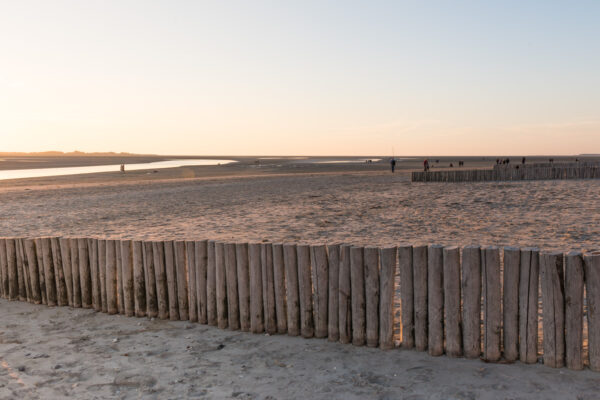 Plage de Le Crotoy en baie de Somme