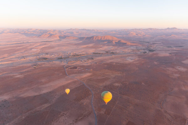 Activité montgolfière à Marrakech