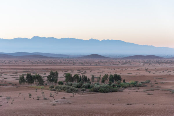 Début du vol avant le lever de soleil