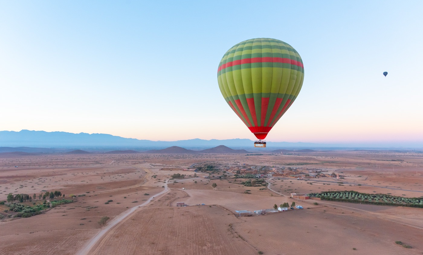 Montgolfière à Marrakech