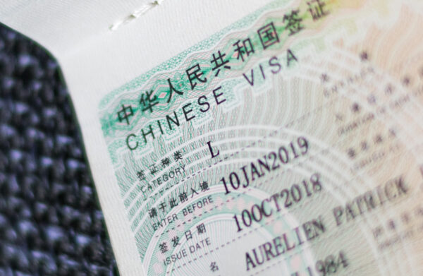 Visa tourisme pour voyager en Chine