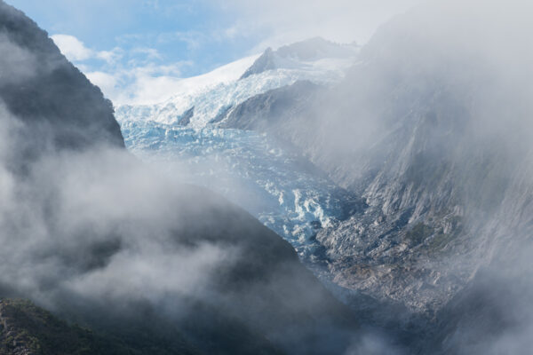 Glacier en Nouvelle-Zélande