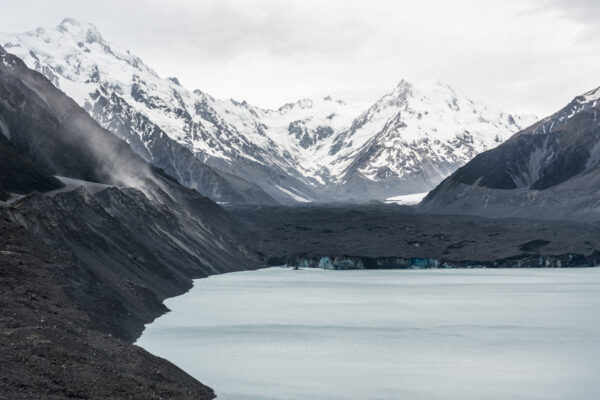 Glacier Tasman en Nouvelle-Zélande