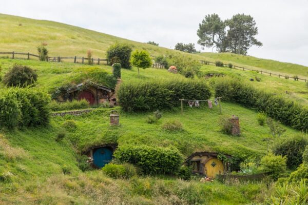 Hobbiton, le village des hobbits