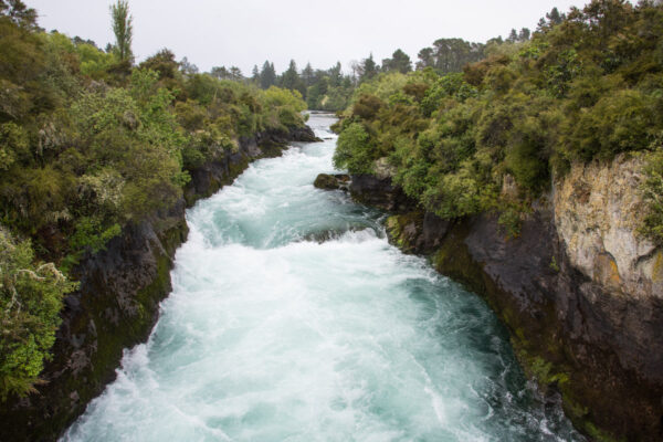 Huka Falls en Nouvelle Zélande