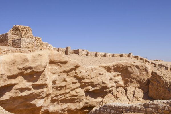 Ruines d'Ubar dans le Rub al Khali