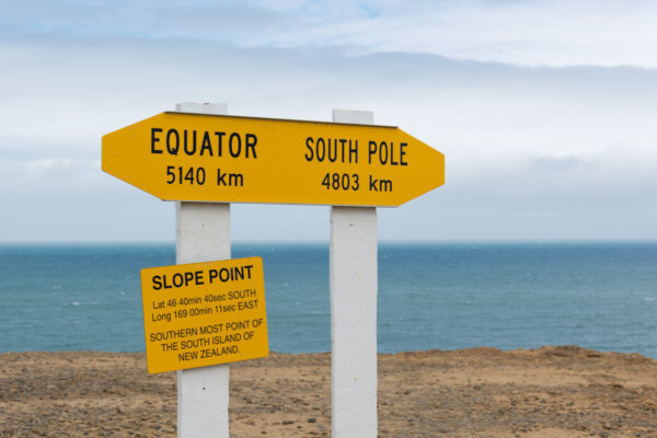 Slope Point en Nouvelle Zélande