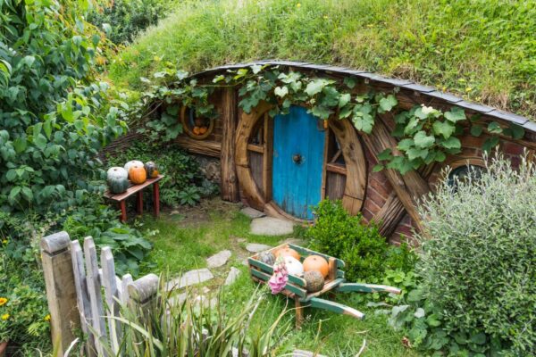 Village de hobbits en Nouvelle Zélande