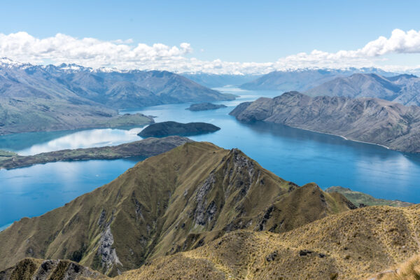 Vue depuis Roys Peak à Wanaka