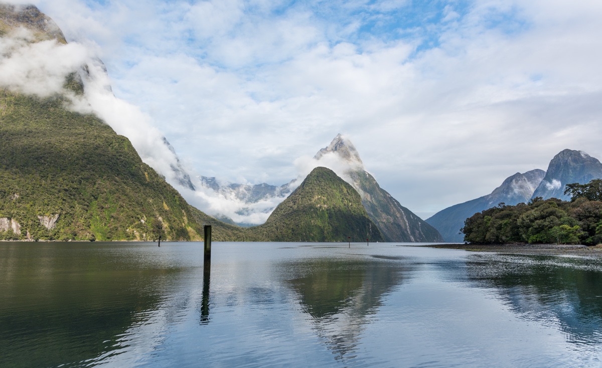 Milford Sound en Nouvelle-Zélande