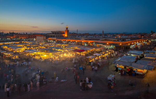 Place Jemaa el Fna à Marrakech