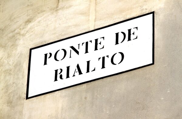Pont du Rialto à Venise
