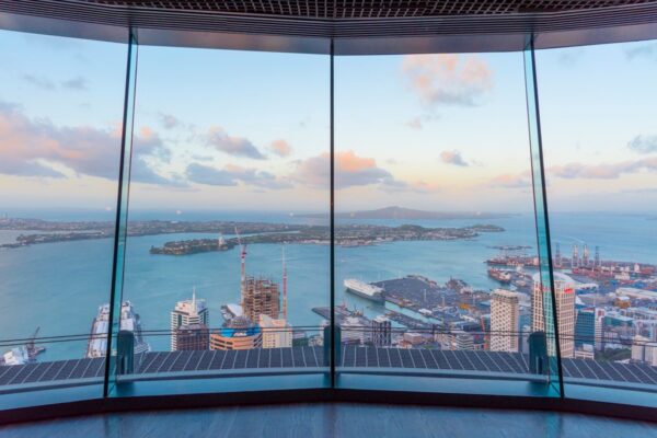 Visite de la Sky Tower à Auckland