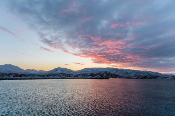 Coucher de soleil à Sommaroy