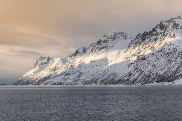 Ersfjordbotn, fjord proche de Tromso