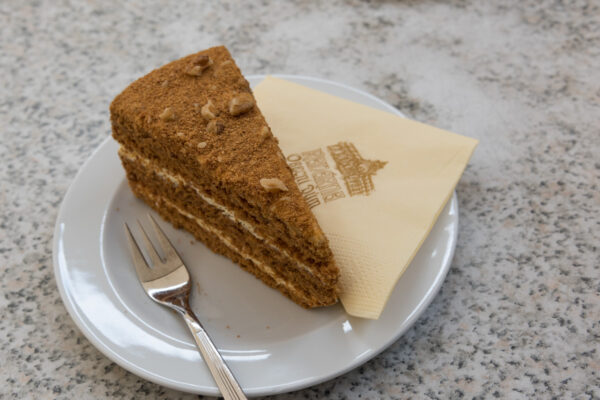 Honey cake à Prague