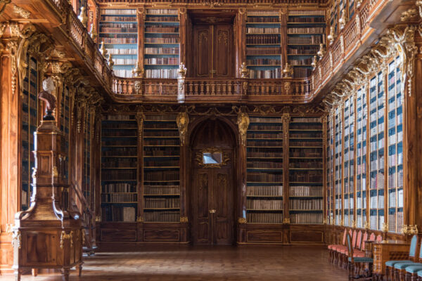 Bibliothèque du monastère de Strahov à Prague