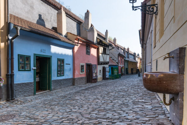 Ruelle d'Or dans le château de Prague