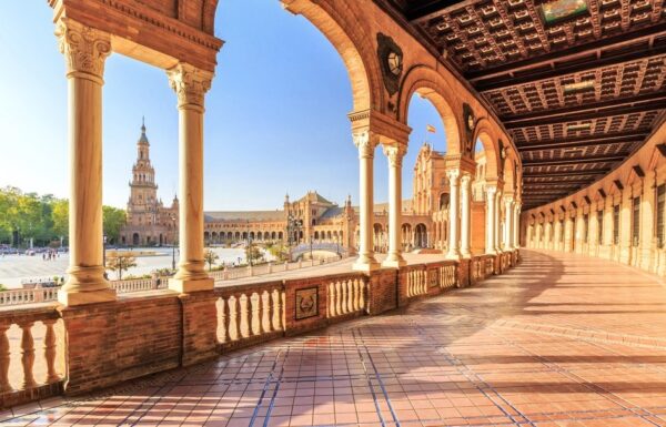 Place d'Espagne à Séville