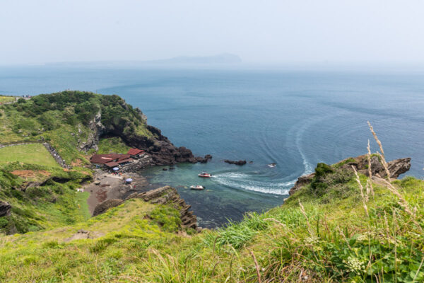 Côte de l'île de Jeju en Corée du Sud