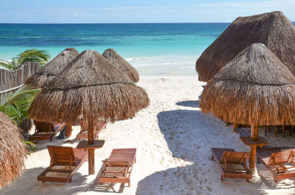 Dormir à Tulum en bord de plage