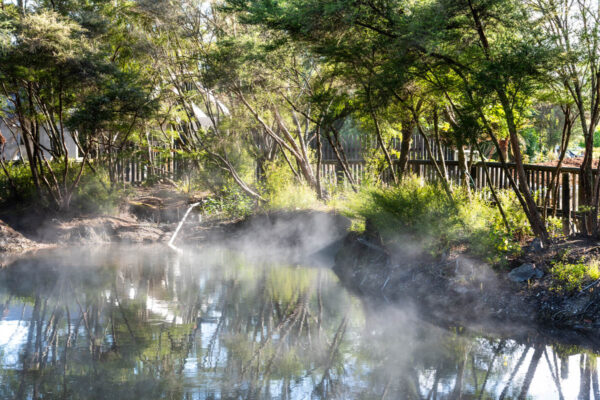 Kuirau Park à Rotorua en NZ