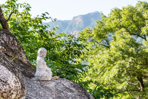 Statue de Bouddha à Seoraksan