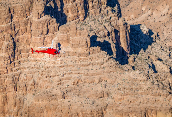 Survol du Grand Canyon en hélicoptère